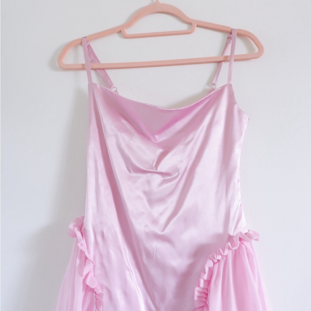 AHIRI Mini Dress with Side Gathers - Picture 6 of 10